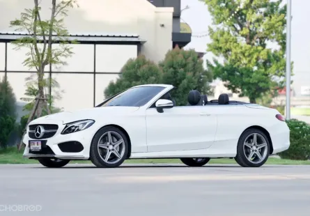 2017 Mercedes-Benz C300 2.0 AMG Dynamic Cabriolet รถบ้านมือเดียว