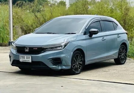 2022 Honda City Hatchback 1.0 RS รถเก๋ง 5 ประตู รถสวย ไมล์น้อย มือเดียวป้ายแดง 