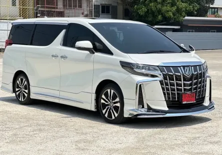 2020 Toyota ALPHARD 2.5 รถตู้/MPV รถบ้านมือเดียว ไมล์แท้ ประวัติดี 