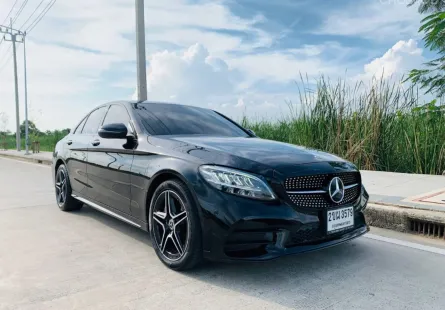 2021 Mercedes-Benz C300e 2.0 e AMG Sport รถเก๋ง 4 ประตู ดาวน์ 0%