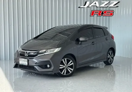 2018 แท้ Honda JAZZ 1.5 i-VTEC RS รถเก๋ง 5 ประตู ออกรถฟรีดาวน์