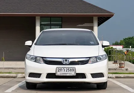 HONDA CIVIC 1.8 S ปี 2013 ฟรีดาวน์ รถบ้านแท้ ออกรถ 0 บาท รับประกัน 3 ปี ขับฟรี 45 วัน