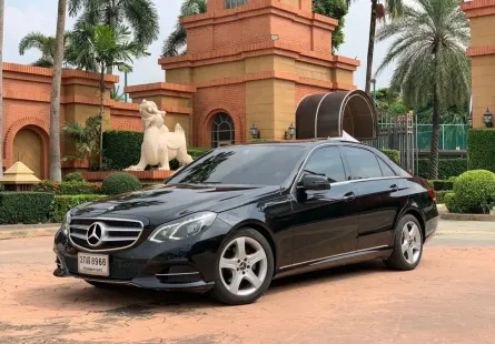 2015 Mercedes-Benz E200 2.0 Avantgarde รถเก๋ง 4 ประตู ออกรถง่าย รถบ้าน ไมล์แท้ เจ้าของขายเอง 