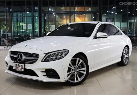 2019 Mercedes-Benz C220 2.0 d Avantgarde รถเก๋ง 4 ประตู ฟรีดาวน์ รถบ้านไมล์น้อย เจ้าของขายเอง 