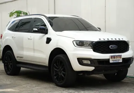 2020 Ford Everest 2.0 Titanium Sport SUV ผ่อนเริ่มต้น รถบ้านประวัติดี  ไมล์น้อย 