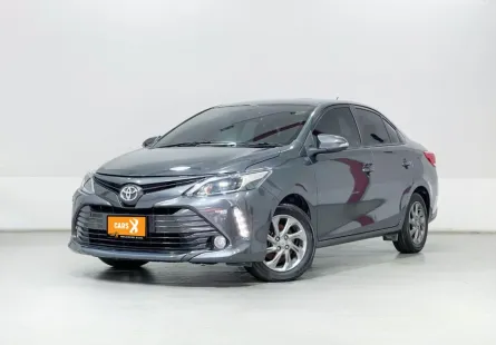 TOYOTA VIOS 1.5 MID  สีเทาดำ เกียร์ AT ปี 2019