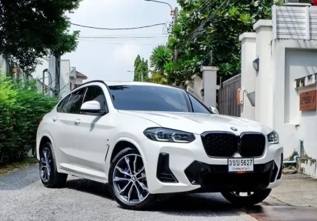 2022 BMW X4 2.0 xDrive20d M Sport 4WD SUV ฟรีดาวน์ รถบ้านมือเดียว ไมล์น้อย 