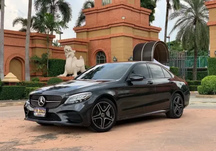 2022 Mercedes-Benz C300e 2.0 e AMG Sport รถเก๋ง 4 ประตู รถบ้านมือเดียว ไมล์น้อย 