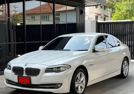 2010 BMW 523i 2.5 รถเก๋ง 4 ประตู ออกรถง่าย รถบ้าน ไมล์น้อย 