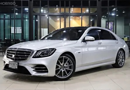 2019 Mercedes-Benz S560 3.0 S560e AMG Premium รถเก๋ง 4 ประตู รถบ้านมือเดียว ไมล์น้อย 