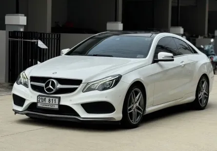 ขาย รถมือสอง 2015 Mercedes-Benz E200 CGI 1.8 รถเก๋ง 2 ประตู 