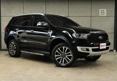 2021 Ford Everest 2.0 Titanium+ SUV AT ไมล์เเท้ 1หมื่น TOP สุด 2WD มีรับประกันจาก FORD B3251