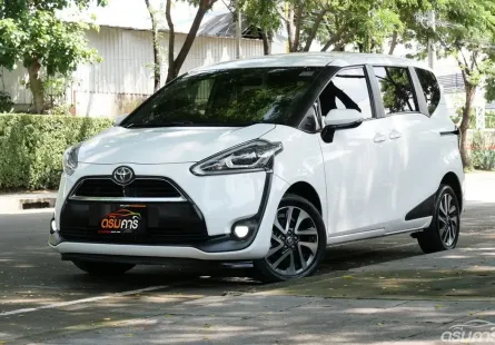 Toyota Sienta 1.5 V 2018 รถบ้านมือเดียวเช็คศูนย์ตลอด ชุดแต่งศูนย์รอบคัน ประตูสไลต์ไฟฟ้า 2 ฝั่ง