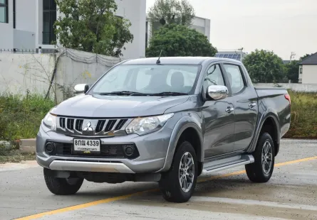 ขายรถ Mitsubishi Triton Double Cab 2.4 GLX Plus เกียร์MT ปี 2018 สีเทา