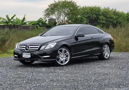 MERCEDES-BENZ E250 CDI Coupe AMG (W207) 7G-Tronic Diesel ดีเซล ปี 2013 รถมือแรก ออฟชั่นจัดเต็ม