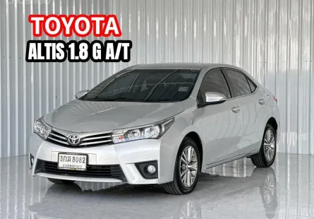 Toyota COROLLA  Altis 1.8G รถเก๋ง 4 ประตู รถสภาพดี มีประกัน