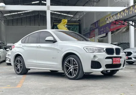 BMW X4 2.0X Drive 20D M Sport 4WD เกียร์A/T  ปี2018