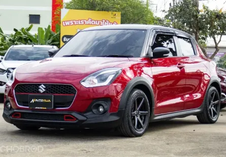 2020 Suzuki Swift 1.2 GLX รถสวยสภาพพร้อมใช้งาน ภายนอกสวย สีแดงดำสวยมาก สีนี้รุ่นนี้นานๆเข้ามาที