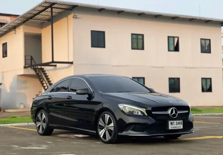 2018 Mercedes-Benz CLA200 1.6 Urban รถเก๋ง 4 ประตู รถบ้านแท้ ไมล์น้อย มือเดียว เจ้าของขายเอง 