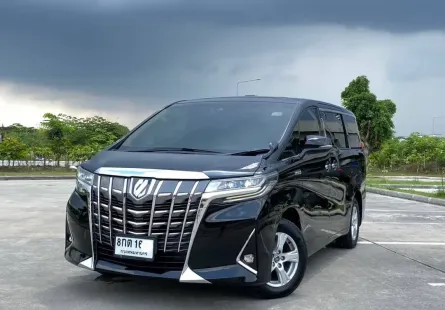 2019 Toyota ALPHARD 2.5 HYBRID E-Four รถตู้/MPV รถบ้านแท้  ประวัติศูนย์ เจ้าของขายเอง 