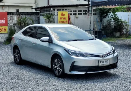 2018 Toyota Altis 1.8 E รถเก๋ง 4 ประตู ฟรีดาวน์ (ไมล์น้อย/ไม่เคยติดแก๊ส)