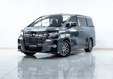 2A587 Toyota ALPHARD 2.5 รถตู้/MPV 2017 