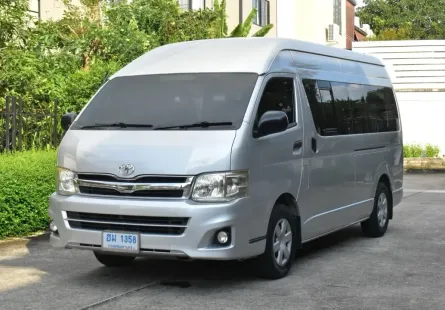 2013 Toyota COMMUTER 2.5 D4D รถตู้/VAN เจ้าของขายเอง รถบ้านมือเดียว แต่ง VIP 