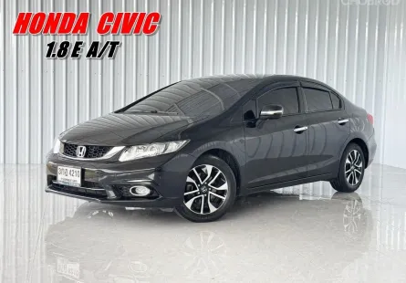 รถบ้าน Honda CIVIC  FB 1.8 i-VTEC รถเก๋ง 4 ประตู 