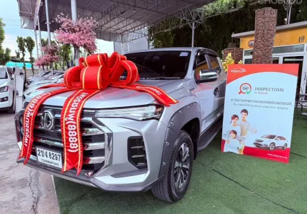 เกียร์ออโต้ รุ่นท็อป 2022 Mg Extender 2.0 Double Cab GRAND X 6AT รถกระบะ รถบ้านมือเดียว