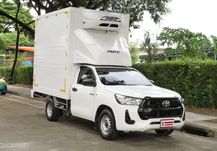 Toyota Revo 2.4 SINGLE Entry 2022 กระบะตู้เย็น MPC พักลม 3 ตัวความสูง 2.10 เมตร พร้อมใช้งาน