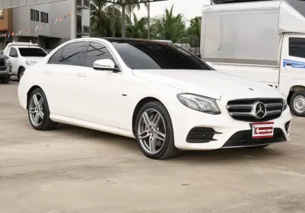 Benz E350e 2.0 W213 AMG Dynamic 2019 รถบ้านมือเดียวออกศูนย์ ชุดแต่งรอบคัน เช็คประวัติได้