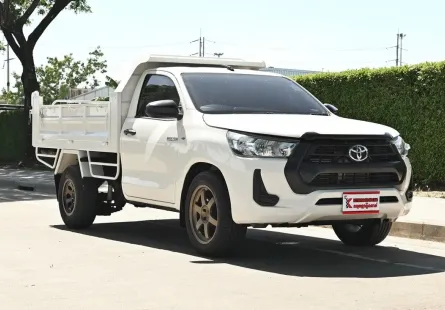 Toyota Revo 2.4 SINGLE Entry 2021 กระบะท้ายดั้มพ์ใช้งานน้อยไมล์เพียง 1 หมื่นกว่าโล พร้อมใช้งาน