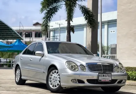 2005 Mercedes-Benz E200 1.8 Elegance รถเก๋ง 4 ประตู 