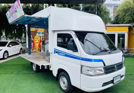 2024 Suzuki Carry 1.5 รถกระบะ ดาวน์ 0% ไมล์น้อย 6,xxx กม แต่งฟรู้ดทรัค 