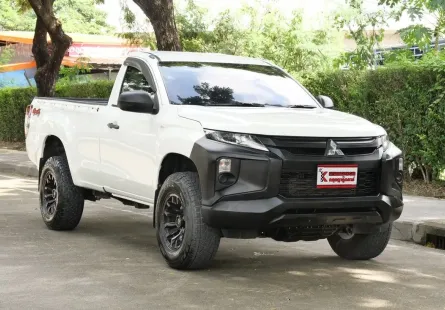 Mitsubishi Triton 2.4 SINGLE GL 4WD 2021 กระบะตอนเดียวยกสูง ตัวขับ 4 เกียร์ออโต้ 