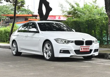 BMW 320i 2.0 F30 M Sport 2016 รถบ้านมือเดียว ชุดแต่งศูนย์ตรงรุ่นทั้งคัน พวงมาลัยก้านเล็ก M Sport 