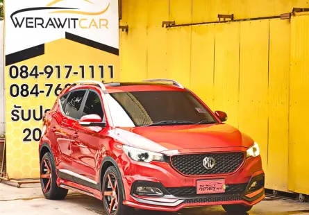 MG ZS 1.5 X SUV ตัว TOP หลังคา Sunroof ปี 2018 เครื่อง เบนซิน เกียร์ Auto รถสวย ตัวถังบางเดิม