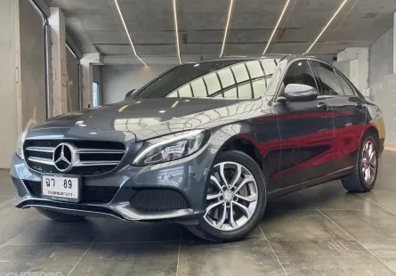 2016 Mercedes-Benz C350e 2.0 e Avantgarde Plug-in Hybrid รถเก๋ง 4 ประตู รถบ้านแท้