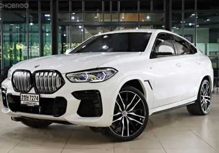 2022 BMW X6 3.0 xDrive40i M Sport SUV ออกรถง่าย รถสวยไมล์แท้ 