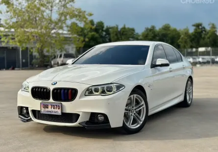 2015 BMW 525d 2.0 M Sport รถเก๋ง 4 ประตู รถบ้านแท้ ไมล์น้อย ประวัติดี 