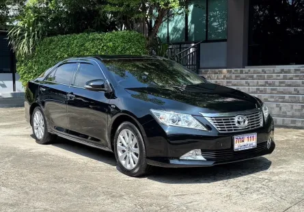 2014 TOYOTA CAMRY 2.0G รถสวยสภาพสมบูรณ์ พร้อมใช้งาน ประวัติ SERVICE ครบ ไม่เคยมีอุบัติเหตุ