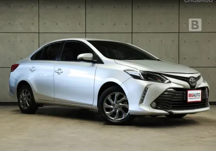 2019 Toyota Vios 1.5 Mid Sedan AT ไมล์แท้เฉลี่ยน้อยมาก รถมือเเรกจากป้ายเเดง P5475