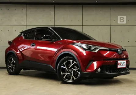 2019 Toyota C-HR 1.8 HV Hi AT TOP FULL OPTION ไมล์แท้1หมื่น Model Minorchange (ล้อลาย Sakura) B3588