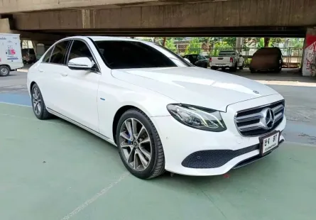 2018 Mercedes-Benz E350e 2.0 e Avantgarde รถเก๋ง 4 ประตู ขายรถบ้าน ไมล์แท้ ประวัติศูนย์ 