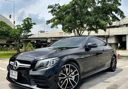 2021 Mercedes-Benz C43 3.0 AMG C 43 4MATIC Coupé รถเก๋ง 2 ประตู ออกรถง่าย รถบ้านไมล์แท้ ประวัติดี 