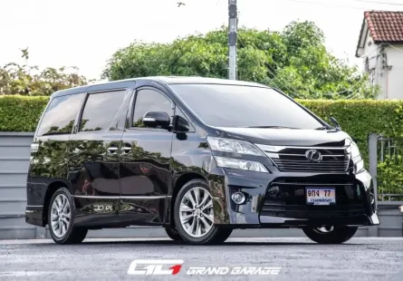 2011 Toyota VELLFIRE 2.4 รถตู้/MPV รถสภาพดี มีประกัน ไมล์แท้ ประวัติศูนย์ 