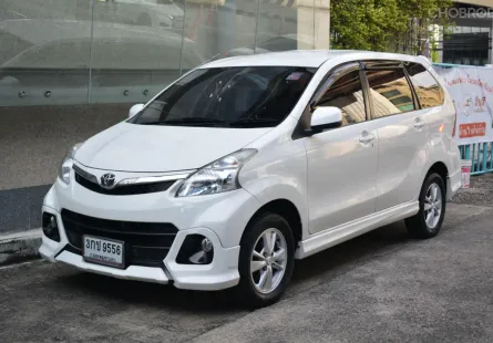 2014 TOYOTA AVANZA 1.5 S (TOURING แท้จากโรงงาน) รถเจ้าของเดียว น็อตไม่เคยขยับ เดิมทั้งคัน ไมล์น้อย