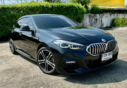 2022 BMW 220i 2.0 Gran Coupe M Sport รถเก๋ง 4 ประตู รถบ้านมือเดียว ไมล์น้อย โลโก้ใหม่ 