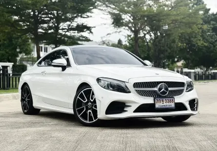 2020 Mercedes-Benz C200 2.0 AMG Dynamic รถเก๋ง 2 ประตู รถบ้านมือเดียว ไมล์น้อย เจ้าของขายเอง 