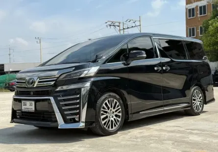 ซื้อขายรถมือสอง 2016 จด 2019 Toyota Vellfire 2.5 ZG Edition